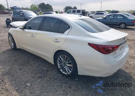2021 Infiniti Q50 Luxe из США, поврежденный, VIN JN1EV7BP7MM700965